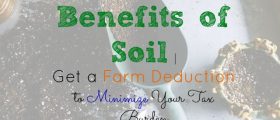 Benefits of Soil, farm reduction, tax burden