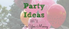 party on a budget, frugal party, fun party ideas